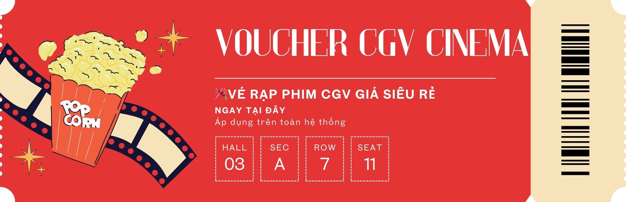 Vé CGV shopee