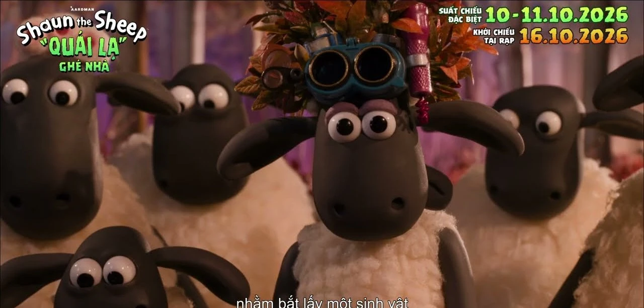 Shaun the Sheep: Qu&aacute;i Lạ Gh&eacute; Nh&agrave; c&oacute; đ&aacute;ng ra rạp dịp Halloween? Điểm mạnh, điểm yếu theo nhận x&eacute;t quốc tế