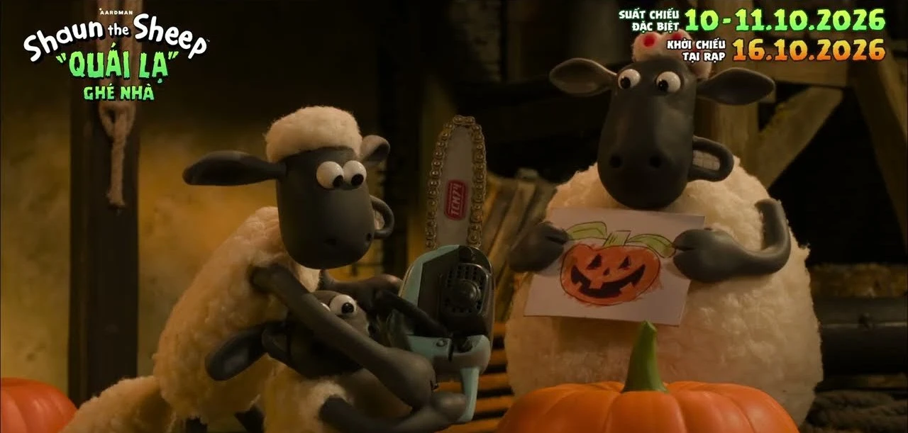 Shaun the Sheep: Qu&aacute;i Lạ Gh&eacute; Nh&agrave; c&oacute; đ&aacute;ng ra rạp dịp Halloween? Điểm mạnh, điểm yếu theo nhận x&eacute;t quốc tế