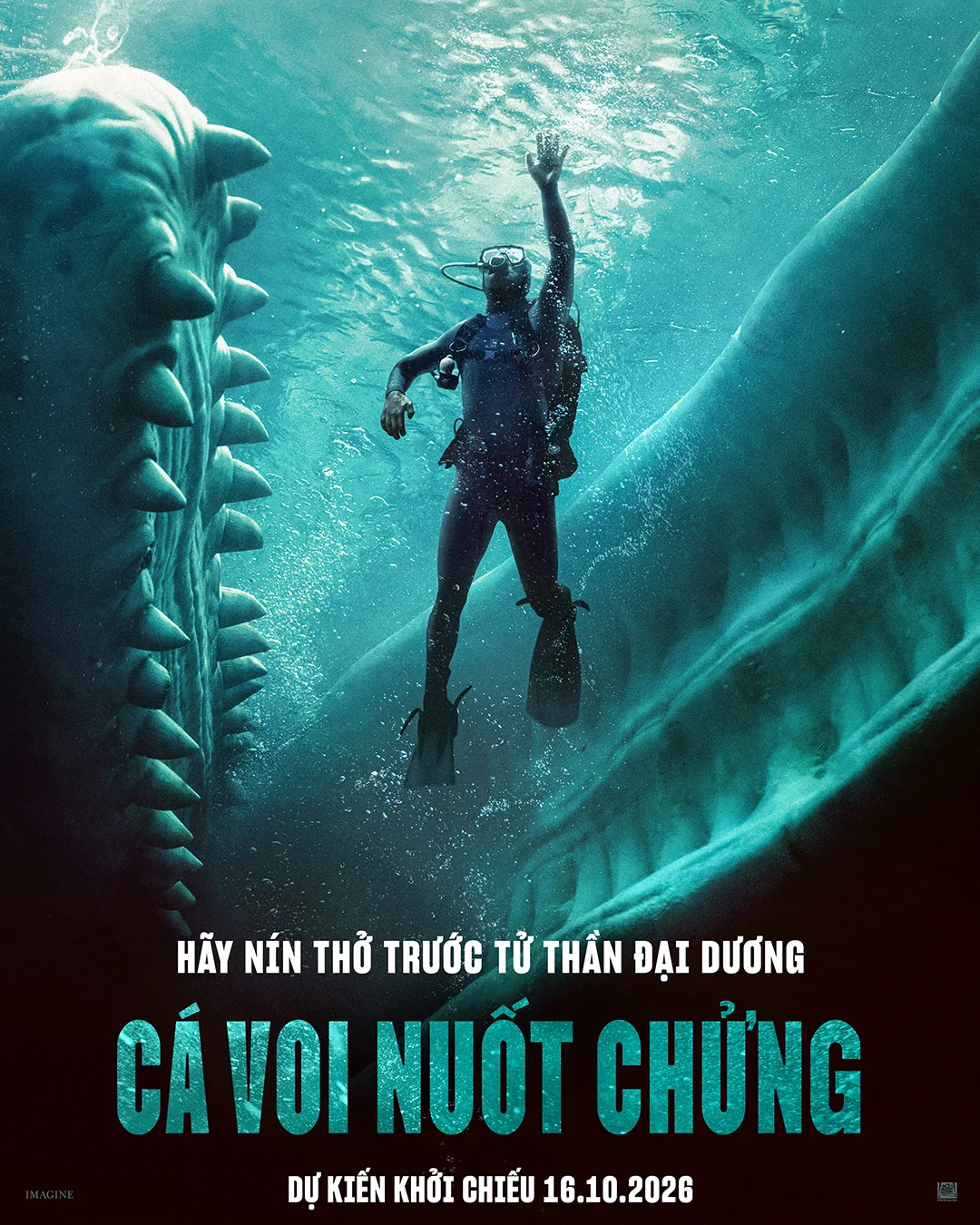 Cá Voi Nuốt Chửng: sinh tồn nghẹt thở trong bụng cá nhà táng, có đáng ra rạp?