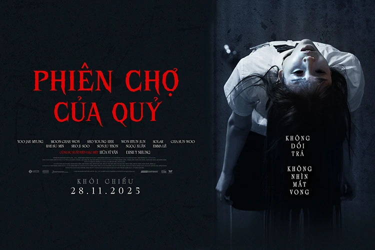 Phiên Chợ Của Quỷ: Tác phẩm kinh dị Hàn - Việt bùng nổ, ám ảnh rúng động màn ảnh