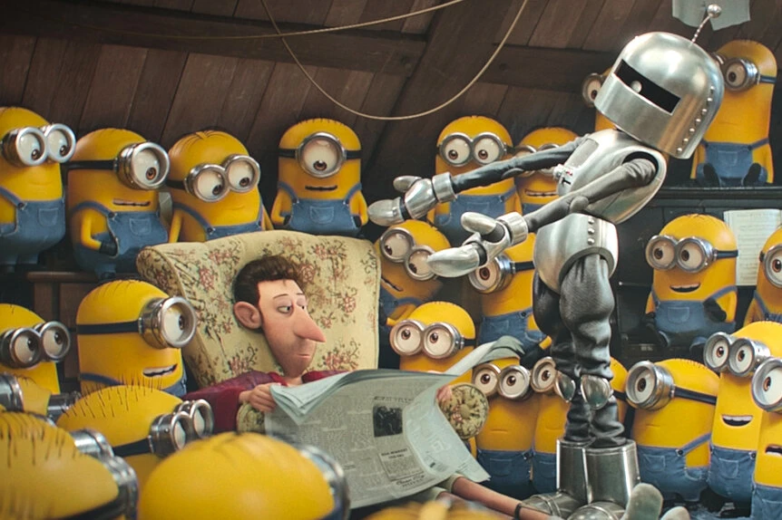 Minions V&agrave; Qu&aacute;i Vật: M&agrave;n t&aacute;i sinh phong c&aacute;ch phim c&acirc;m khiến rạp Việt b&ugrave;ng nổ tiếng cười
