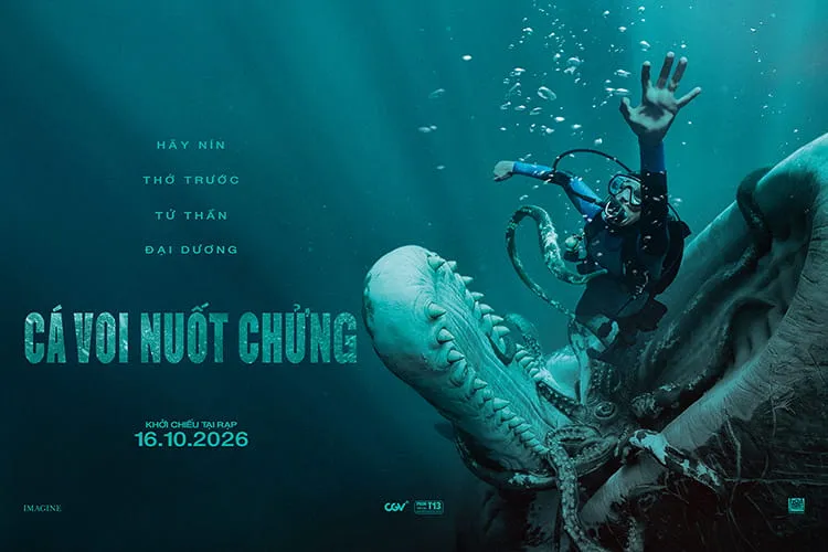 Cá Voi Nuốt Chửng: sinh tồn nghẹt thở trong bụng cá nhà táng, có đáng ra rạp?
