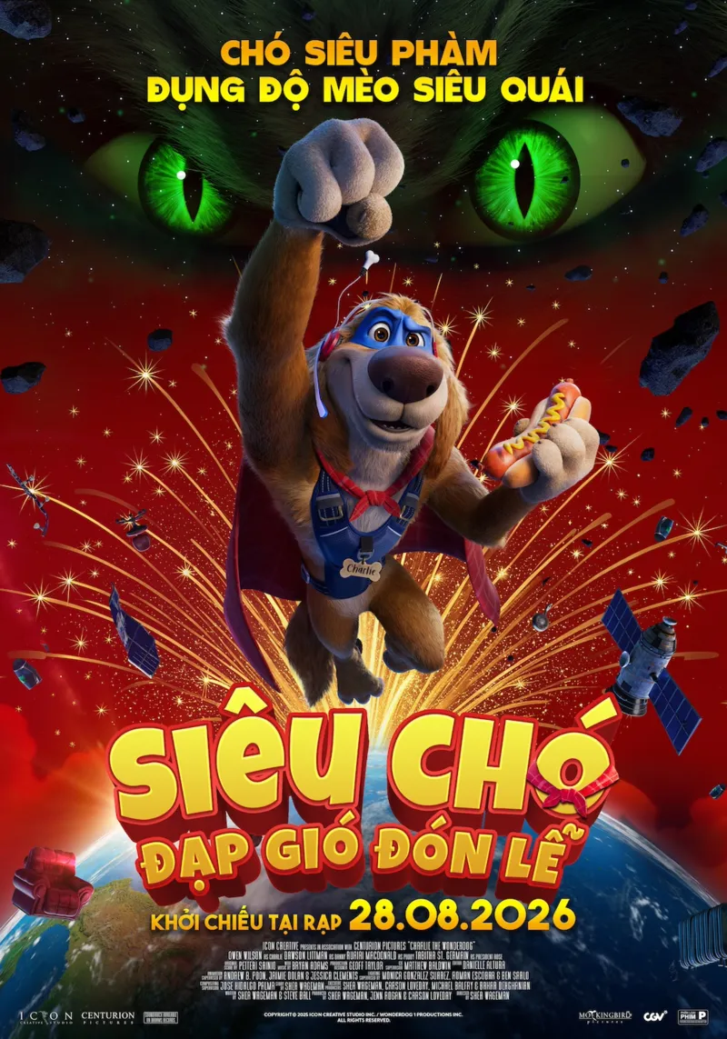 Siêu Chó Đạp Gió Đón Lễ