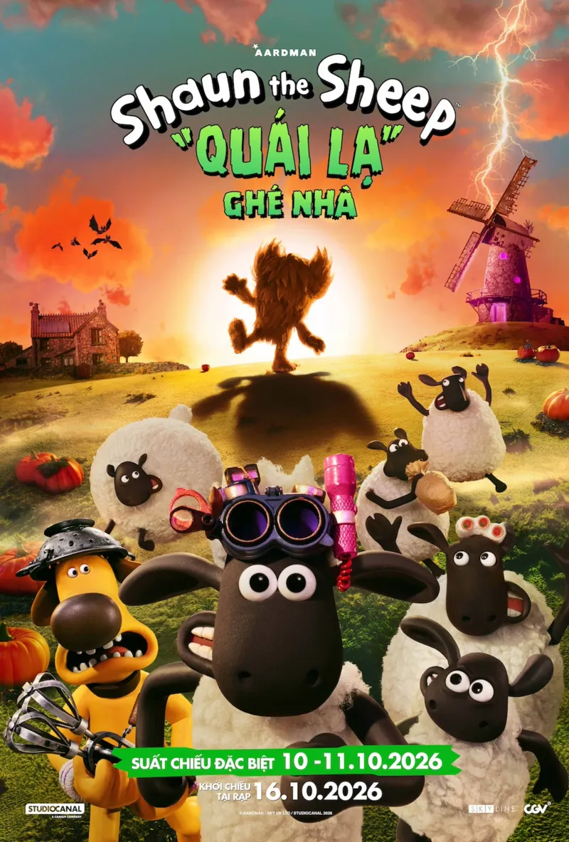 Shaun the Sheep: Quái Lạ Ghé Nhà